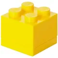 Sarcia.eu Schmuckkasten Gelber Minibox Baustein 4 LEGO gelb