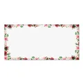 younikat Briefkarten Set Rose I 50 Motiv-Karten in DIN lang rosa rot hell-grün I vintage Blume I Frühling Einladung Geburtstag Valentinstag Liebe I dv448