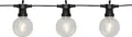 STAR LED Party Lichterkette Außen Garten mit 10 Filament Birnen 4,5m IP44 24V
