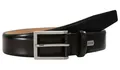 LLOYD Leather Belt W95 Gürtel Accessoire Dark Brown Braun