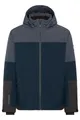 NORTH BEND NBMoritz Herren Skijacke Winterjacke Snowboardjacke wasserdicht wasserfest W-PRO 10.000 Wassersäule 10.000 mm Kapuze Skipasstasche Reißverschlusstaschen, Größe:L, Farbe:Ombre Blue (1173)