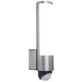 LUTEC LED Aussenwandleuchte Leda mit Bewegungsmelder 15,5W 1400lm 3000K IP44 Edelstahl