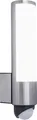 Lutec LED Sensor-Außenwandleuchte Leda Edelstahl Bewegungsmelder IP44