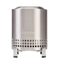 Solo Stove Mesa XL Tischfeuer Outdoor | Raucharmer Mini Tischkamin, Deko für Garten, Terrasse und Balkon, Für Pellets/Holz, Edelstahl, Inkl. Standfuß, Aufbewahrungsbeutel, 21,8 x 17,8cm, 1 kg, Silber