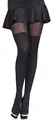 Merry Style Damen gemusterte Strumpfhose MS 371 60 DEN (Schwarz, S (32-36))