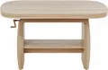 Couchtisch HELA, braun (sonoma eiche), B:90cm H:52cm T:68cm, Tische, Couchtisch, Höhenverstellbar und ausziehbar