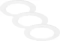 Briloner LED-Einbauleuchten Ultraflat 3er Set 6W 660lm weiß  Deckenlampen &