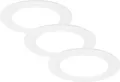 Briloner LED Einbau Leuchte Lampe 3er Set Ultraflat Ø 12,1x2,8cm