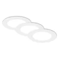 LED Einbaustrahler Set Deckenspot 3x 3W 330lm 4000K Ultra Flach 120mm Weiß