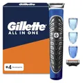 Gillette Fusion 5 Styler Rasierer Herren, Schwarz - Barttrimmer und Multigroom, Haarschneidemaschine für Gesicht, Kopf Und Körper, Wasserdicht, Inkl. 1 Rasierklinge Und 3 Kammaufsätze