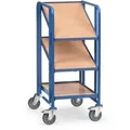 Fetra Eurokastenwagen 2381, mit Holzböden, 410 x 610mm Ladefläche, 3 Etagen, neigbare Böden