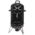 BBQ-Toro Räuchertonne Oak Ø 47 cm | Grilltonne, Räucherofen Holz, Smokertonne, 4in1 Grillfass, Räuchergrill, Watersmoker | Smoker Grill, Holzkohlegrill mit Deckel, Kohlegrill