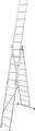 Krause CORDA 030429 Aluminium Multifunktionsleiter inkl. Traverse Arbeitshöhe (max.): 7.25m Aluminium DIN EN 131 18kg