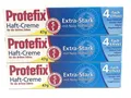 ✅PROTEFIX Haftcreme dritte Zähne EXTRA STARK Nass-Haftkraft 4fach Effekt 3x 47g✅