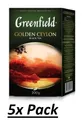 5x Loser schwarzer Ceylon Tee Golden Ceylon Black Greenfield Siyah çay чёрный
