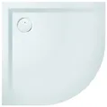 Hoesch Muna Viertelkreisduschwanne 900 x 900 mm (550 mm Radius) - Weiß - 4196xA.010