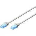 Digitus - Dk-1511-0025 Rj45 Netzwerkkabel, Patchkabel Cat 5e U/utp 0.25 M Grau 1 St.