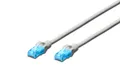 Digitus Patch-Kabel RJ-45 (M) zu RJ-45 (M) 0.25 m Kupfer U/UTP Cat 5e grau