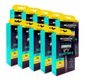 Wilkinson Rasierklingen Wilkinson Quattro Titanium Essential Rasierer + 8 Ersatzklingen x 10, 3-tlg., mit aufschäumenden Hautconditioner