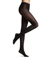 FALKE Damen Strumpfhose Matt Deluxe 30 DEN W Ti transparent einfarbig 1 Stück, Schwarz Black 3009, L