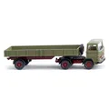 Wiking 051003 H0 LKW Modell Mercedes Benz Pritschensattelzug, schilfgrün (051003)