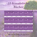 18 französische Bücher (Bücher + 18 Audio-CDs) - Lesemethode von Ilya Frank: Ungekürzter Originaltext - Französisch durch Spaß am Lesen lernen, ... - Lesemethode von Ilya Frank)