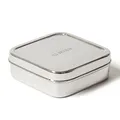 ECO Brotbox | Brotbox Classic | quadratische Brotdose aus Edelstahl | 500 ml