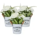 Relaxdays Kunstblumen (21 cm) (4052025504618)
