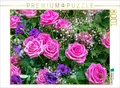 CALVENDO Puzzle CALVENDO Puzzle Strauß mit rosa farbenen und blauen Rosen mit Schleierkraut 1000 Teile Lege-Größe 64 x 48 cm Foto-Puzzle Bild von Dieter Meyer, 1000 Puzzleteile