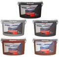 Wilckens Sockelfarbe Dachfarbe 5 L - Fassadenfarbe Farbe Beton Ziegel Mauerwerk