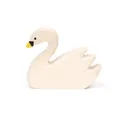 Holztiger Schwan, schwimmend, 80030