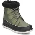 SOREL Explorer Carnival, Stiefel, Weiblich, Erwachsener, Schwarz, Khaki, Einfarbig, Schnürverschluss - Grün - 37