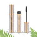 P-Beauty Cosmetic Accessories 4D Volumen Lash Mascara WASSERFEST | Diamond Wimperntusche für längere & voluminösere Wimpern | Augenschminke für natürliche Wimpern | Carbon Schwarz