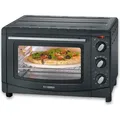Mini Backofen Severin 20l Umluftfunktion Drehspieß 1500W Backofen Toastofen TO 2068 aus Kunststoff, schwarz Backofen Mini Backofen Klein Mini Back...