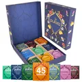 Pukka Tee Geschenkset, Bio Kräutertee, Tee Box, Nachhaltiges Tee Set, Ideal für jeden Anlass, Geschenkidee, 9 Varianten,45 Teebeutel