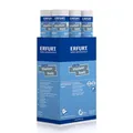 6x Erfurt Vliesfaser Ready 305 Tapete weiß vorgestrichen kratzfest (3,14€/1qm)