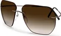 Silhouette FELIS TMA COLECTION 8743 BROWN/BROWN SHADED einzigeGröße Uni Sonnenbrillen
