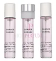 Chanel Chance Eau Tendre Geschenkset 3x Eau de Toilette Refill 20Ml - Twist and