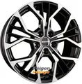 GMP Matisse anthracite matt diamond 7x17 ET45 - LK4/100 ML73.1 Alufelge grau