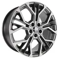1x GMP MATISSE matt anthracite diamond 7.0Jx17 4x100 ET45