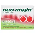 neo-angin Halstabletten Kirsche zuckerfrei | Lutschtabletten bei beginnenden, lästigen Halsschmerzen | Für Erwachsene & Schulkinder | 24 Stück