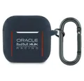 Oracle Red Bull Racing Kopfhörer-Schutzhülle Case AirPods 4 Silikon blau Logo Bullen, Kantenschutz