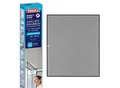 tesa® Fliegengitter INSECT STOP, zum Befestigen an Fensterrahmen, L 1000 x B 1200 mm, anthrazit-transparent