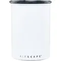 Airscape Edelstahl-Aromabehälter 500g weiß matt (AS2007) - Jura Herstellergarantie, kostenlose Beratung
