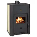 Kaminofen, Holzofen Wasserführend Prity WD W24 D, Leistung 24.3kW