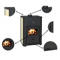 PRITY WD W24 D Wasserführender Kaminofen 24,3 kW (18,2+6,1) mit Wassertasche