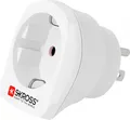 Skross, Reiseadapter Europa, Schutzkontaktbuchse USA Stecker