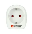 SKROSS W128372349 877711 Power Plug Adapter Type B  Universal White ~E~
