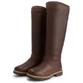 TRAVELIN' Leder-Stiefel "Dyreborg" in Braun - 39