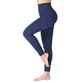 SINOPHANT Leggings Damen High Waist - Blickdicht Leggins mit Bauchkontrolle für Sport Yoga Gym(1 Schwarzblau,L-XL)